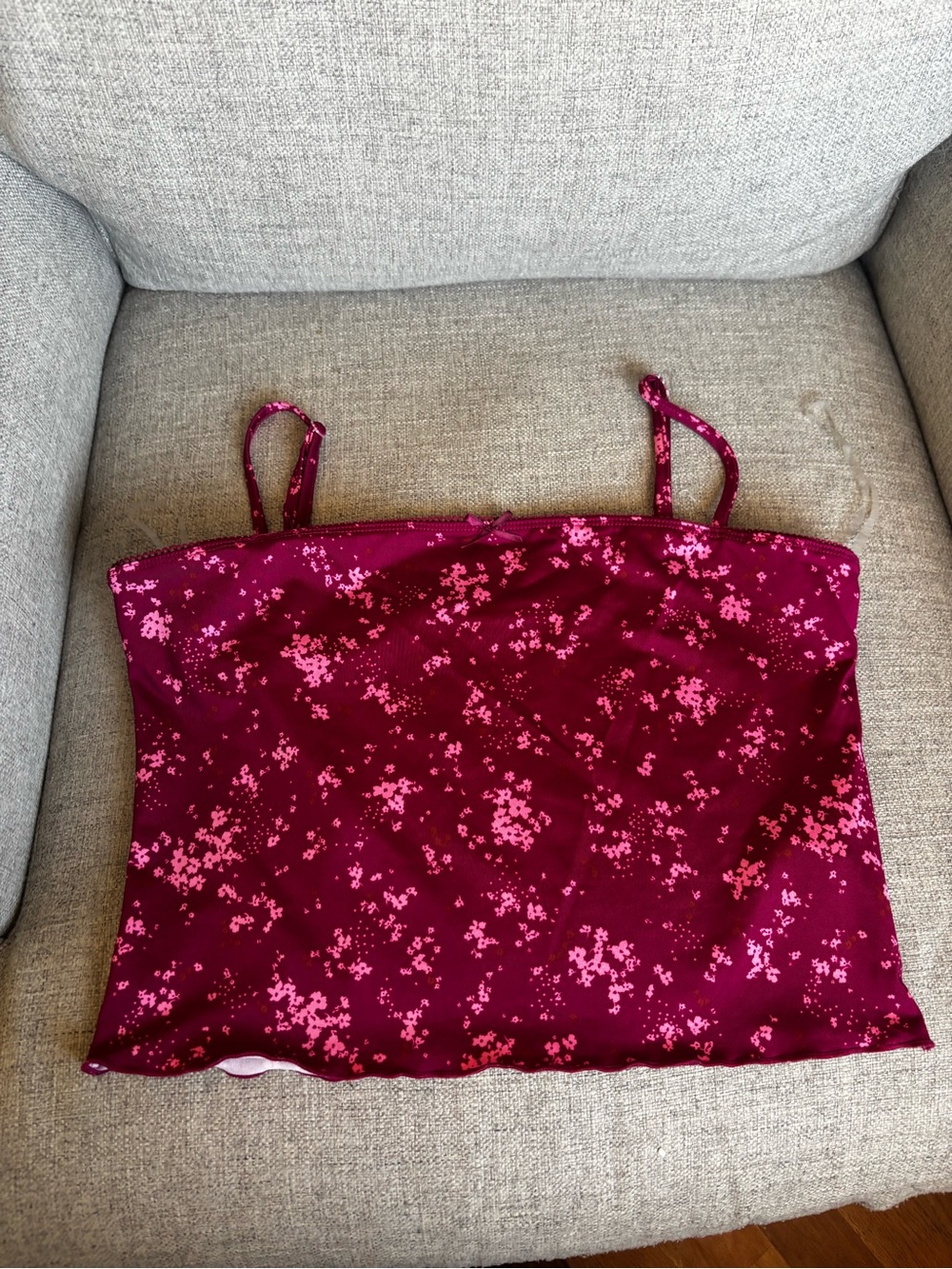 Women’s Burgundy Pink Floral 3 piece set